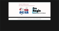 Desktop Screenshot of elektro-peter-gmbh.de